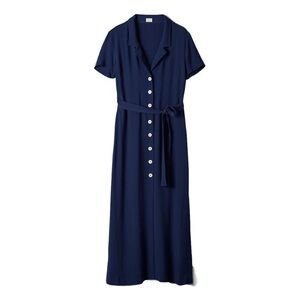 Wilfred Free Shirt Dress – Size M – BNWT – Navy/Indigo – Belted